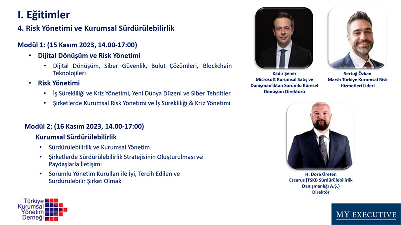 YÖNETİM KURULU ÜYELİĞİ MENTORLUK VE GELİŞTİRME PROGRAMI
