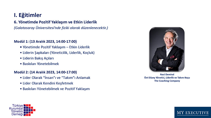 YÖNETİM KURULU ÜYELİĞİ MENTORLUK VE GELİŞTİRME PROGRAMI
