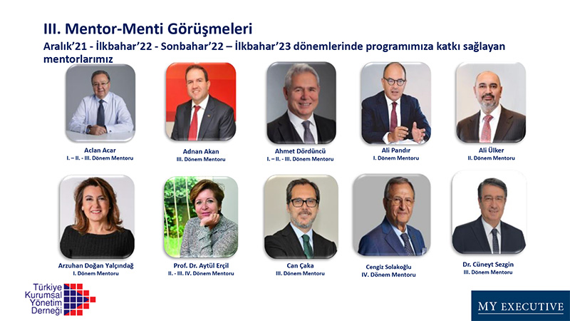 YÖNETİM KURULU ÜYELİĞİ MENTORLUK VE GELİŞTİRME PROGRAMI
