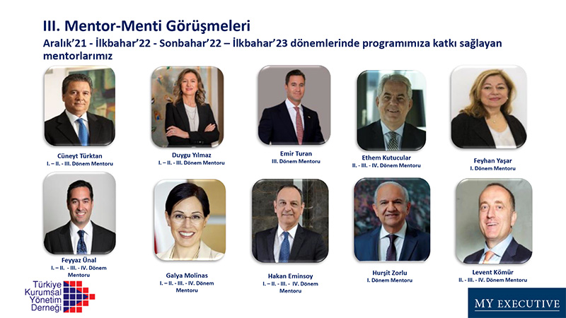 YÖNETİM KURULU ÜYELİĞİ MENTORLUK VE GELİŞTİRME PROGRAMI