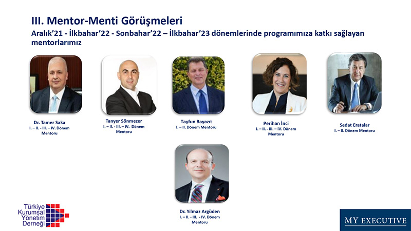 YÖNETİM KURULU ÜYELİĞİ MENTORLUK VE GELİŞTİRME PROGRAMI
