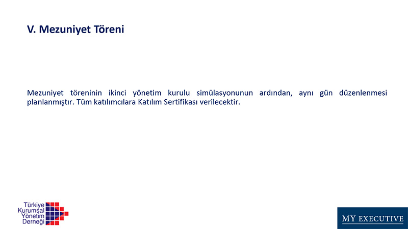 YÖNETİM KURULU ÜYELİĞİ MENTORLUK VE GELİŞTİRME PROGRAMI