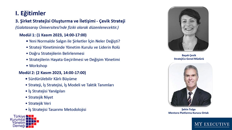YÖNETİM KURULU ÜYELİĞİ MENTORLUK VE GELİŞTİRME PROGRAMI
